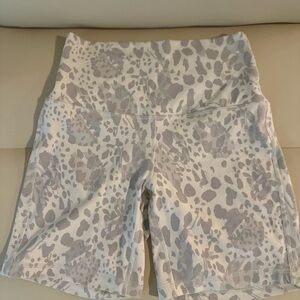 Lululemon cheetah shorts